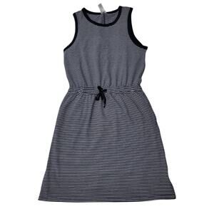 Members‎ Mark Womens Drawstring Sleeveless Tank Dress Navy Size M